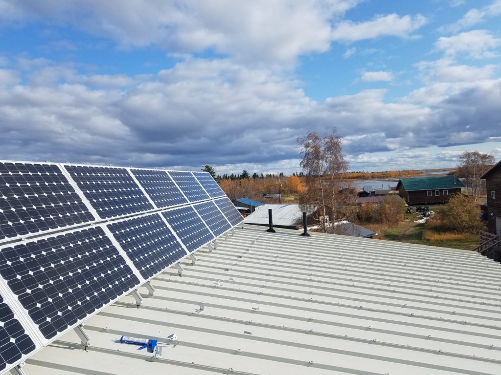 Beaver’s solar project added 30 new panels.