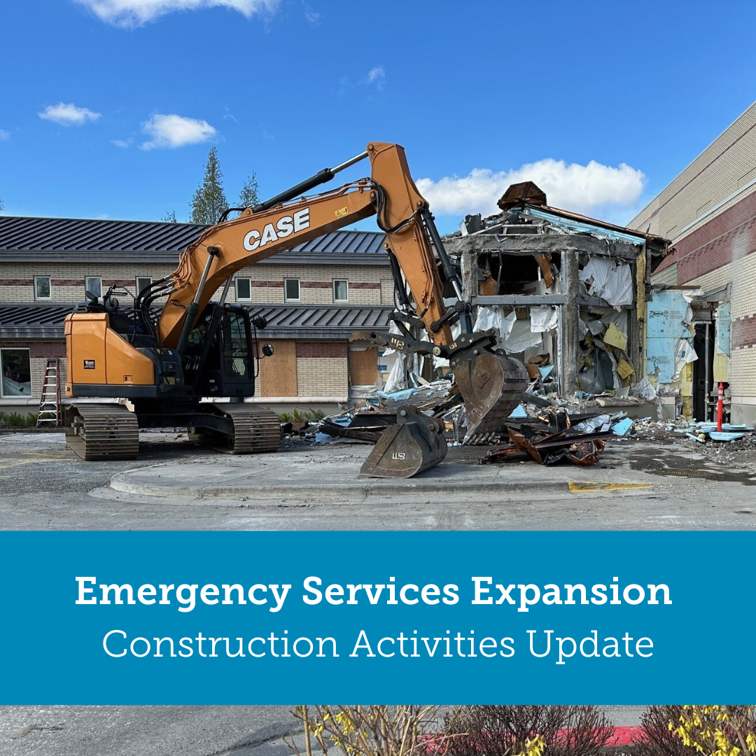 Campus construction update: Emergency Services Expansion – May 22, 2024 ...